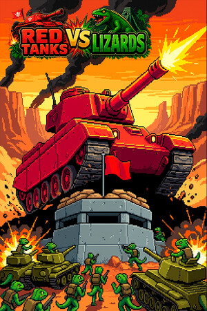 Red Tanks vs Lizard