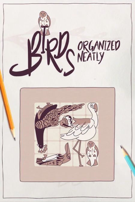 Birds Organized Neatly