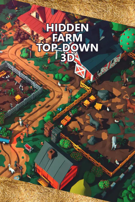 Hidden Farm Top-Down 3D