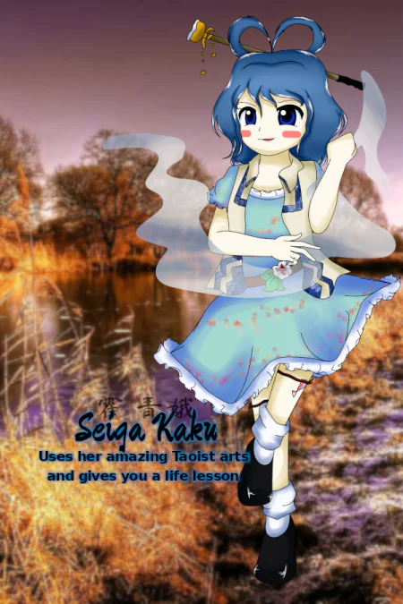 Seiga Kaku uses her amazing Taoist arts and gives you a life lesson