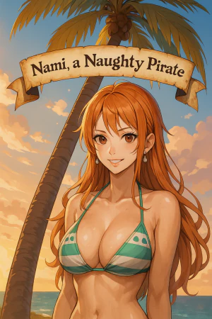 Nami, a Naughty Pirate