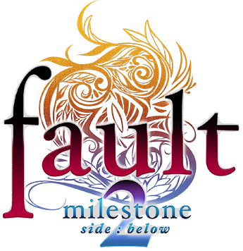 Логотип fault - milestone two side: below