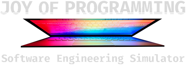Логотип JOY OF PROGRAMMING - Software Engineering Simulator