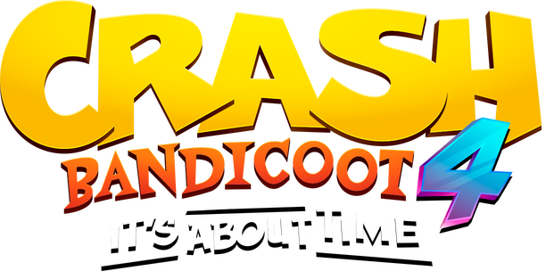 Логотип Crash Bandicoot 4: It's About Time